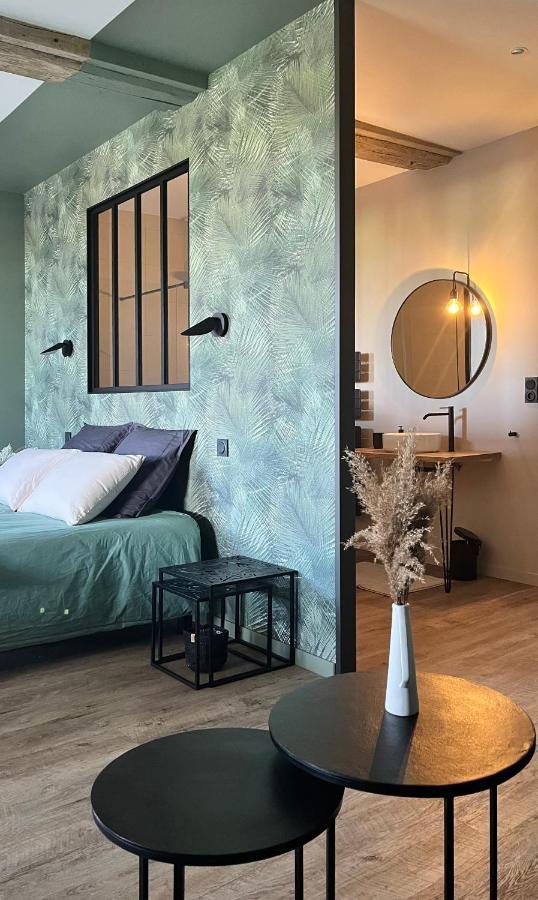 La Douce Halte - Gites Avec Spa Ou Sauna Saint-Ouen-Des-Toits Extérieur photo
