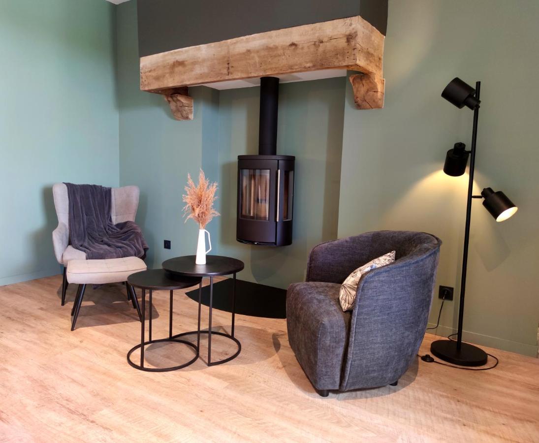 La Douce Halte - Gites Avec Spa Ou Sauna Saint-Ouen-Des-Toits Extérieur photo